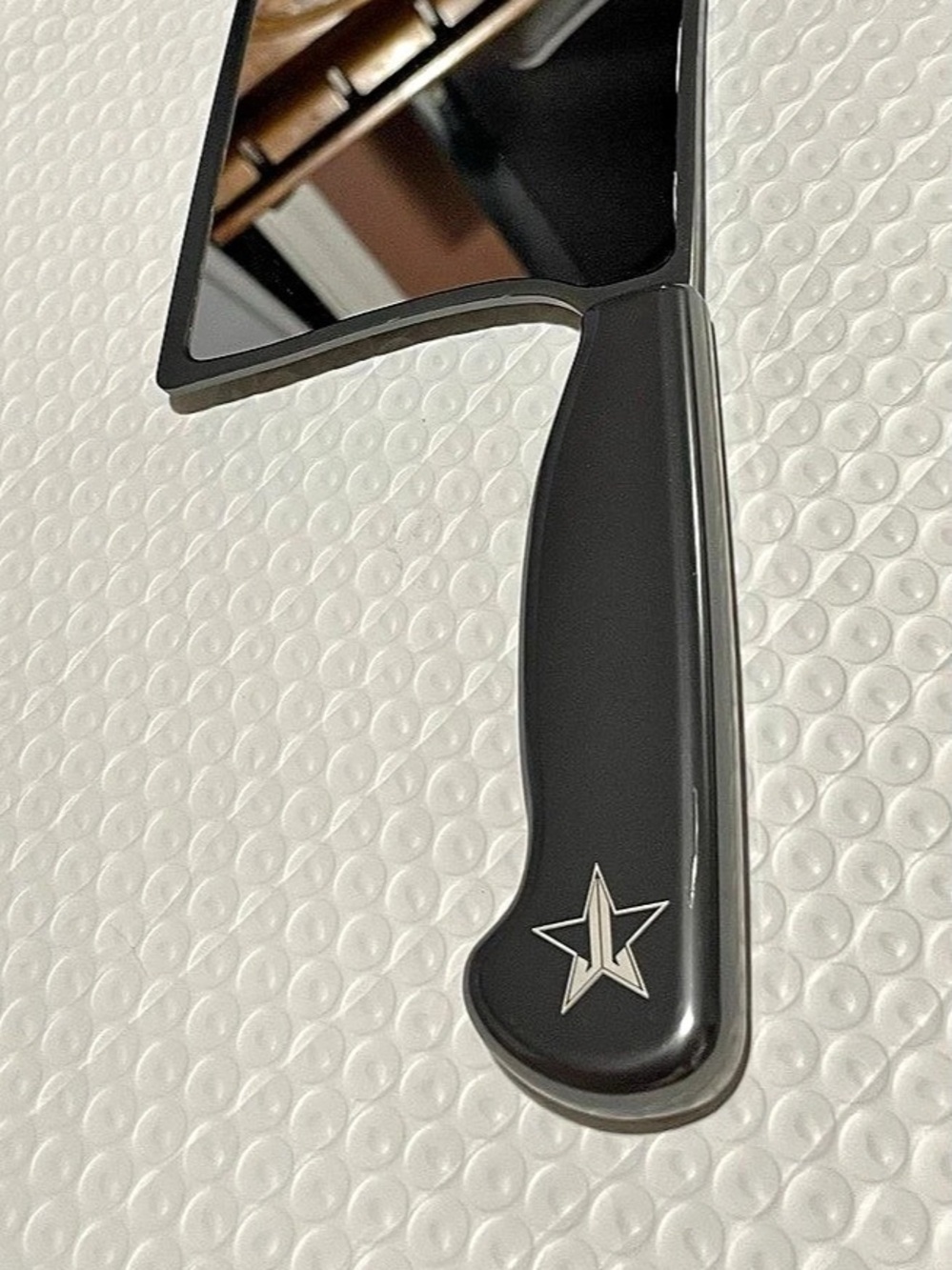 Jeffree Star Cosmetics Beauty Killer 2 Onyx Chrome Cleaver Hand Mirror